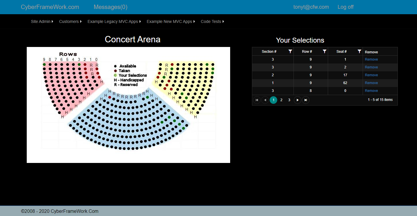 Concert_Arena_App